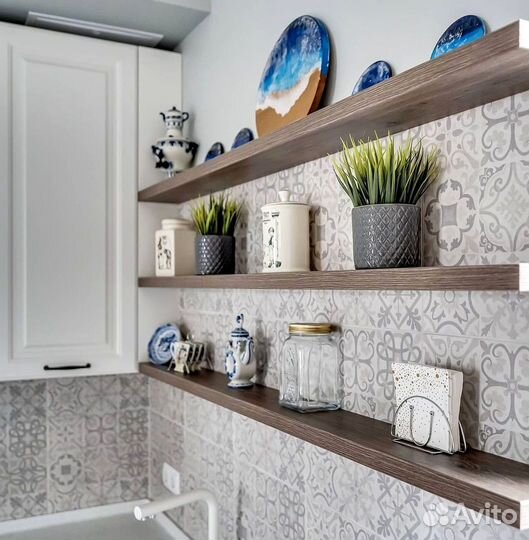 Угловой кухонный гарнитур современный