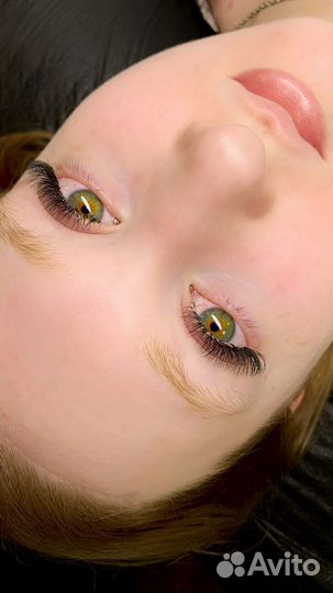 Наращивание и ламинирование ресниц, лами бровей