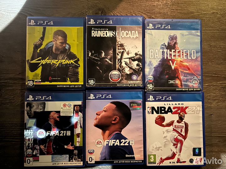 Игры для приставок ps4
