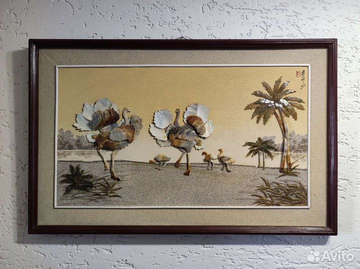 Картина из природных материалов