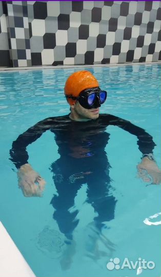 Шапочка для плавания силикон 48-62