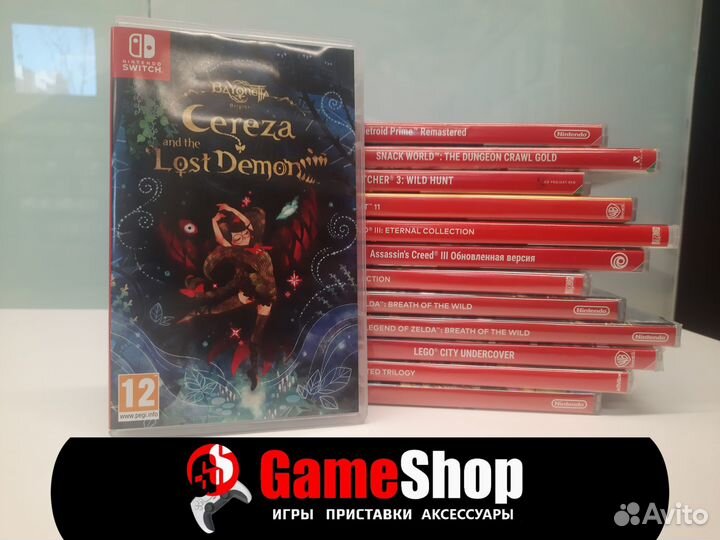 Bayonetta Cereza and the Lost Demon switch Б/У