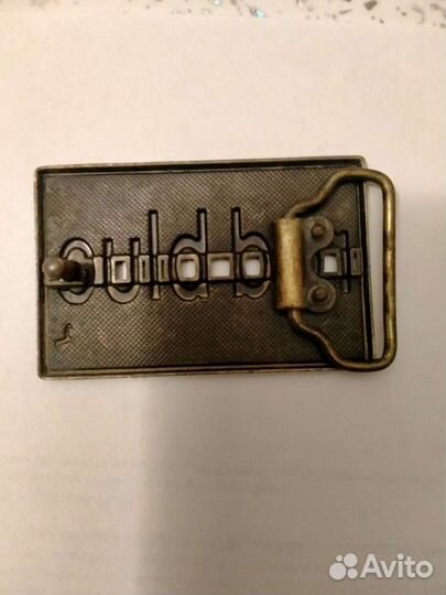 Медная пряжка 