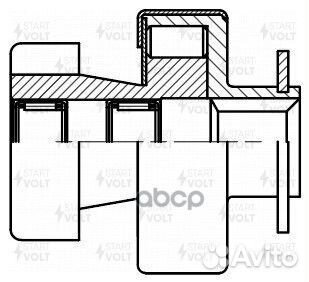 Привод стартера VCS1015 startvolt