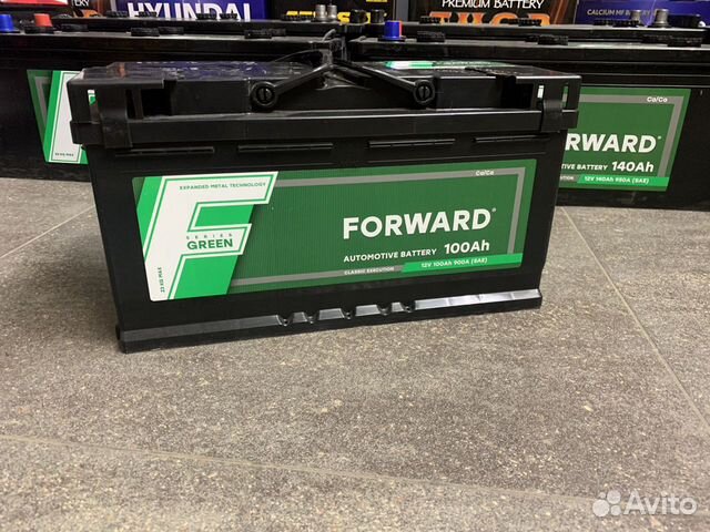 Аккумулятор Forward Green 100ah 900a