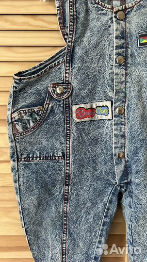 Джинсовый комбинезон 80