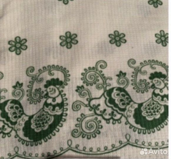 Отрез ткани СССР на полотенца, костюмная ткань