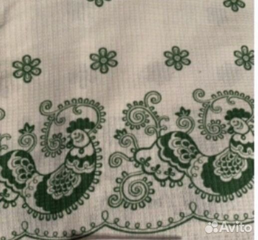 Отрез ткани СССР на полотенца, костюмная ткань