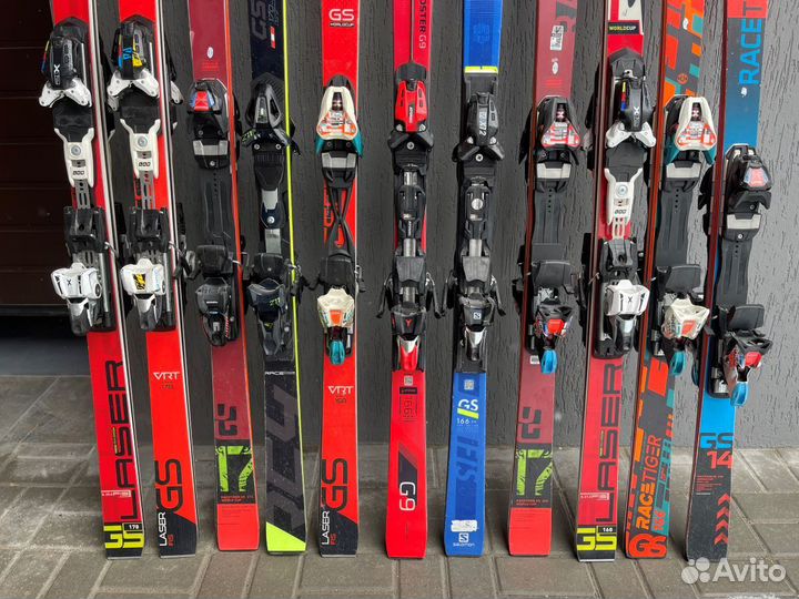 Лыжи горные спортцех stockli, fischer, volkl GS FI