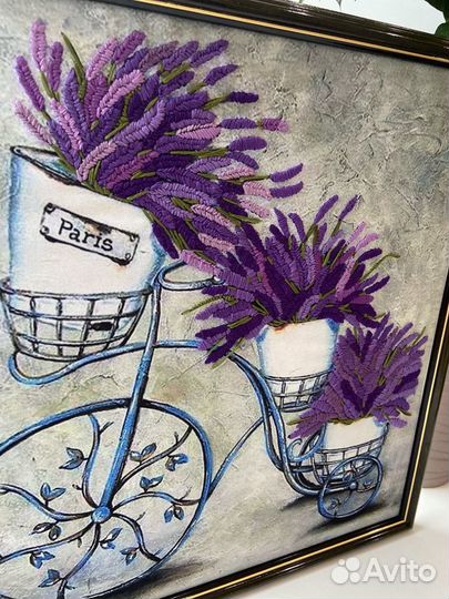 Картина вышивка