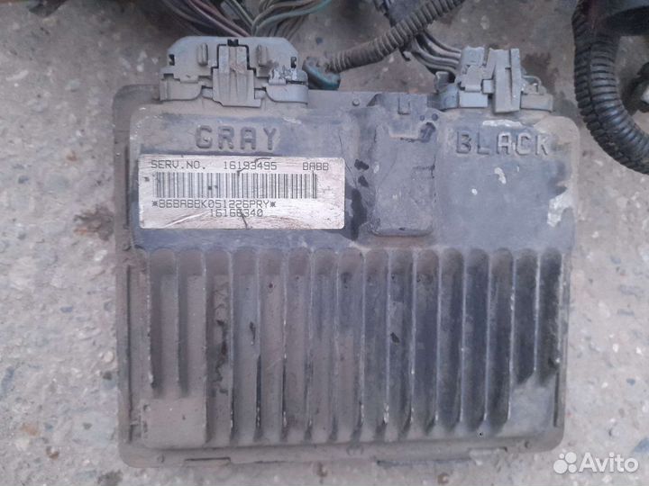 Помпа,эбу с косой на шевролет блейзер