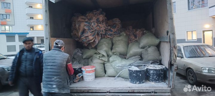 Демонтаж и вывоз мусора, вывоз металлолома