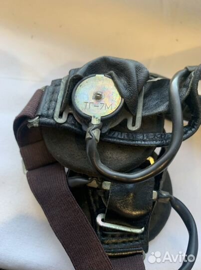 Наушники ретро,кожанные