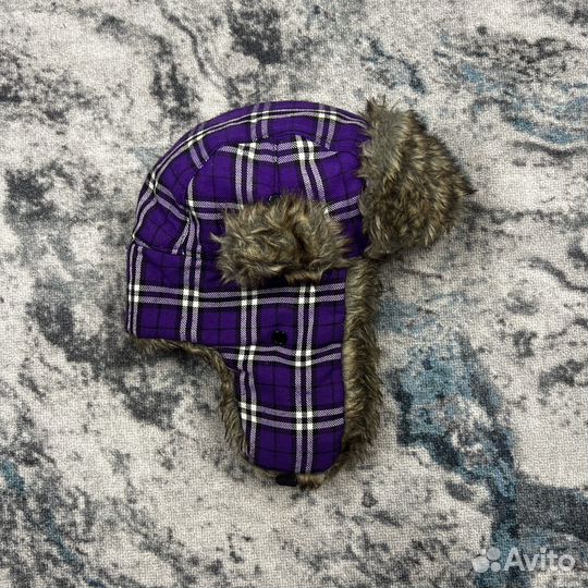 Шапка ушанка с мехом Y2K RealTree