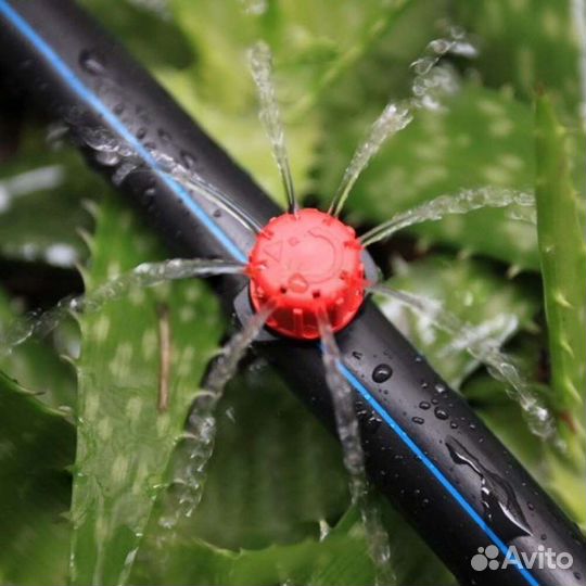 Капельница регулируемая для полива бесплатная дост