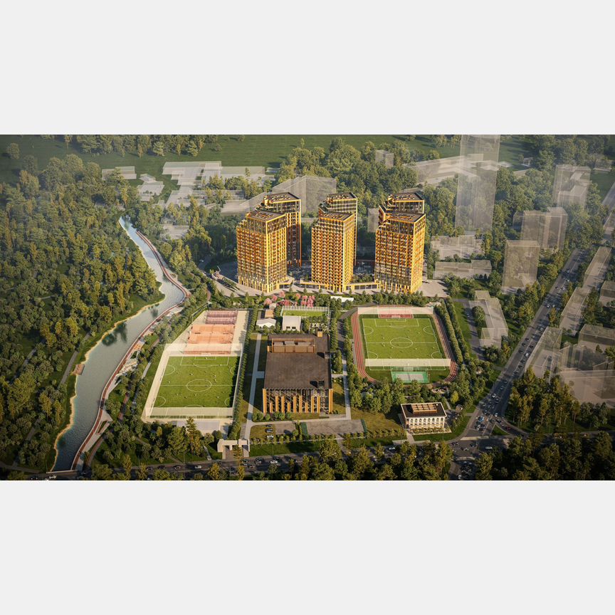 Квартира-студия, 29,7 м², 12/23 эт.