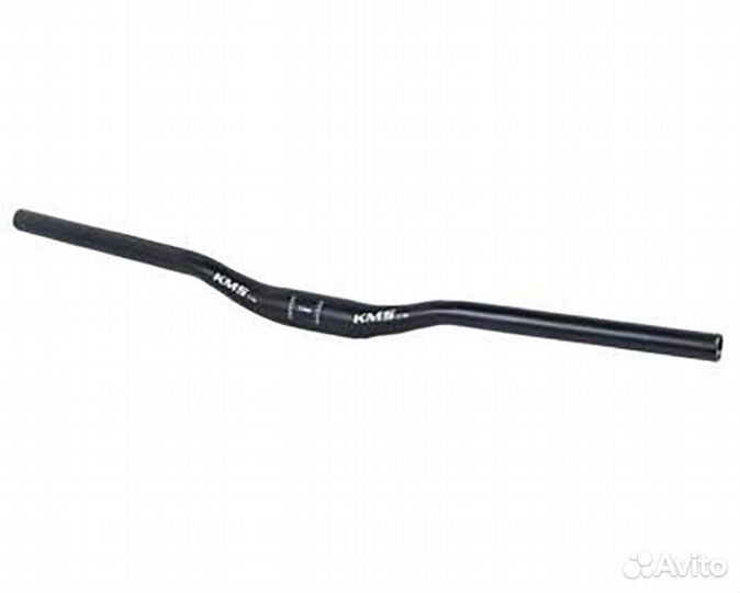 Руль алюминиевый черный 650mm KMS Lite, диаметр 31