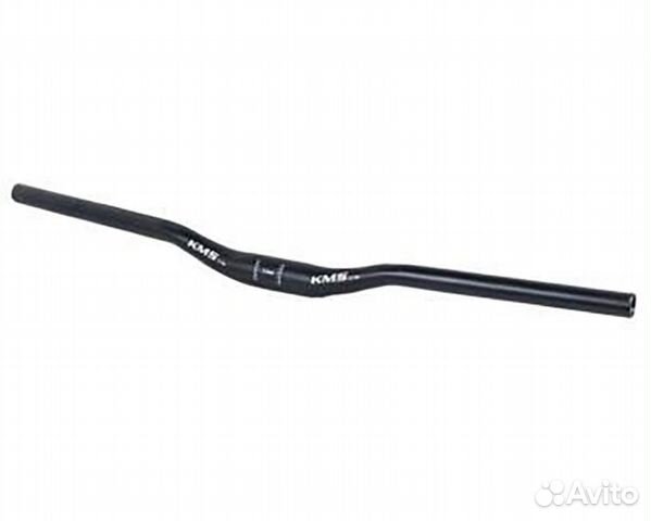 Руль алюминиевый черный 650mm KMS Lite, диаметр 31