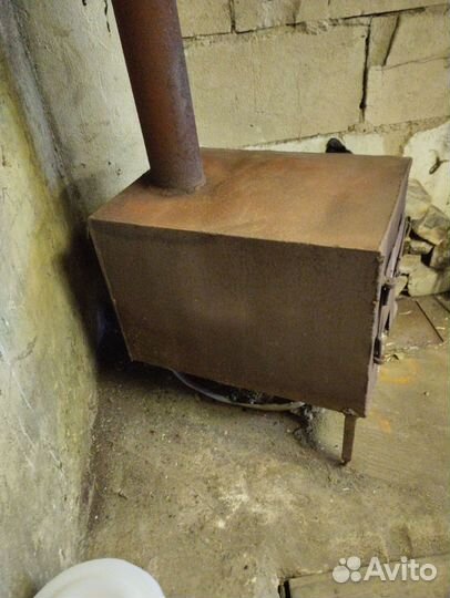 Печь буржуйка, металлическая