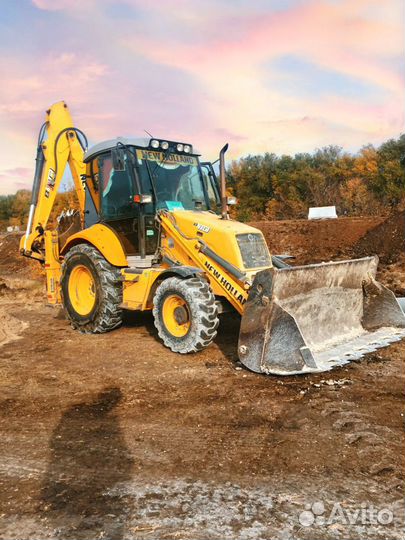 Аренда экскаватора-погрузчика Hew Holland