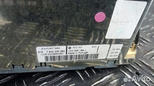 Магнитола volkswagen golf 5 (9DN07I401)