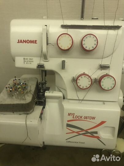 Оверлок janome 087Dw