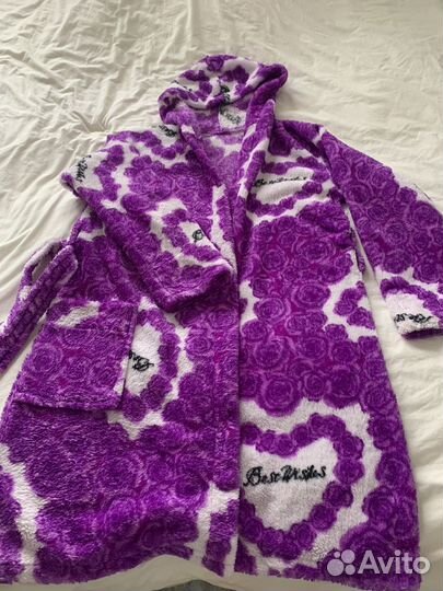 Халат махровый женский