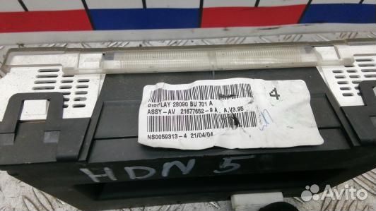 Монитор nissan almera N16 (HDN05JA01)