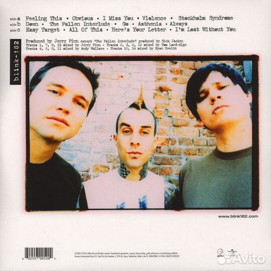 Винил Blink-182 – Blink-182 (2LP)