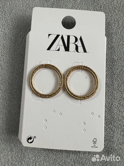 Новые серьги Zara, Mango