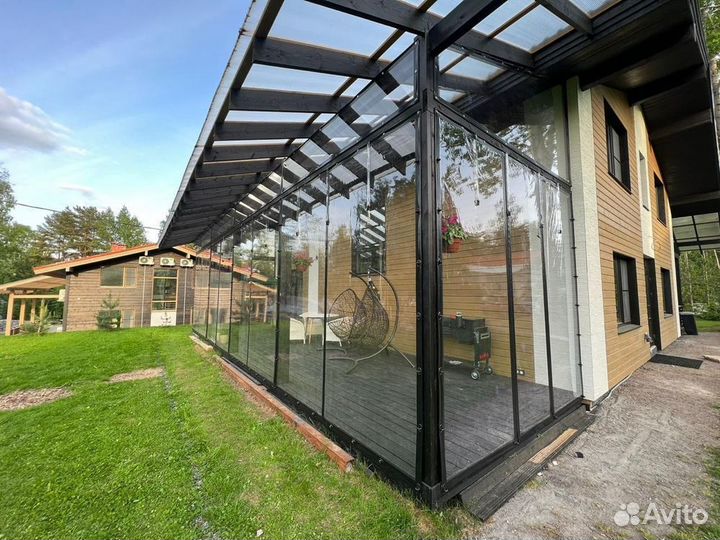 Тонированные мягкие окна