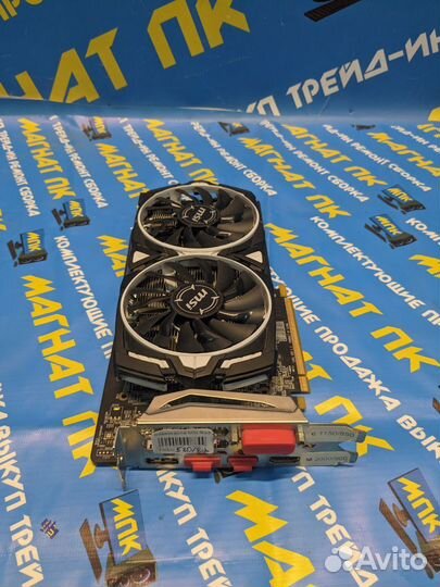 Видеокарта MSI Radeon RX 580 armor 8G OC