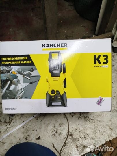 Мойка karcher k3 новая