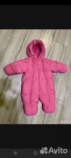 Зимний комбинезон для девочки