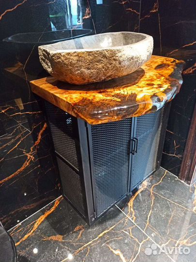 Мебель для ванной лофт