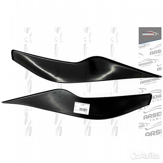 Накладки на фары (реснички) для Ford Focus 2