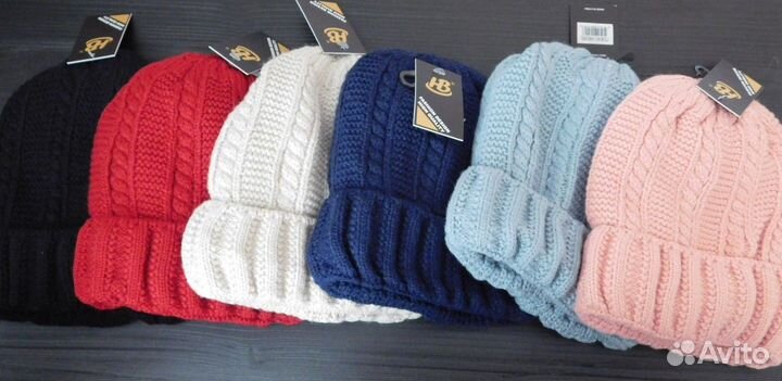 Шапка зимняя женская