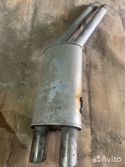 Глушитель прямоточный 2х51