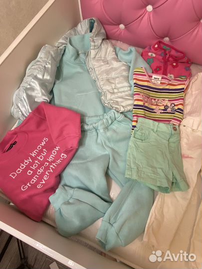 Вещи пакетом на девочку 92 98