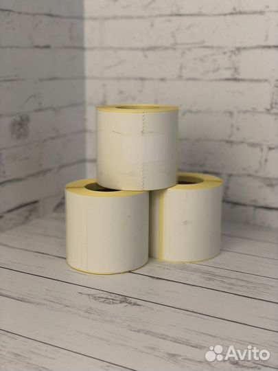 Термоэтикетки 75х120 опт/розница