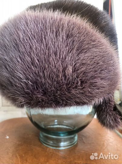 Шапка норковая женская