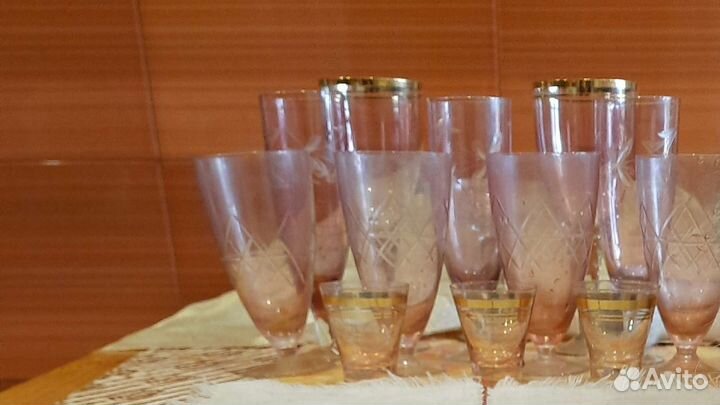 Фужеры, бокалы, рюмки СССР