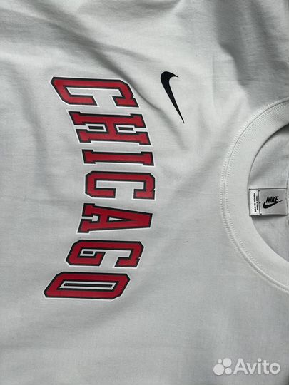 Хлопковая футболка Chicago Bulls