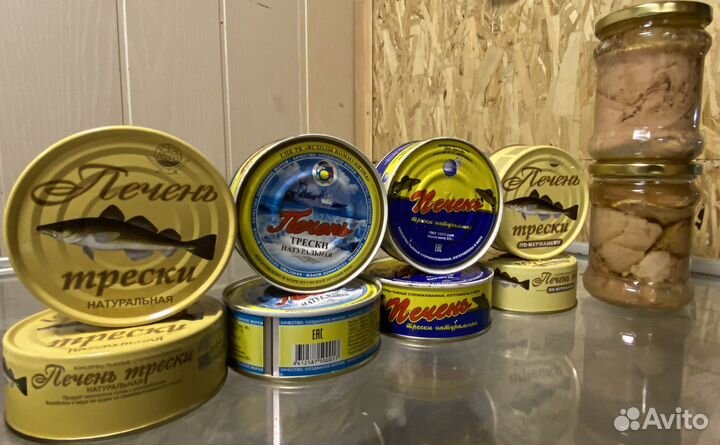 Печень Трески 500г, ж/б море