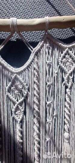 Макраме панно