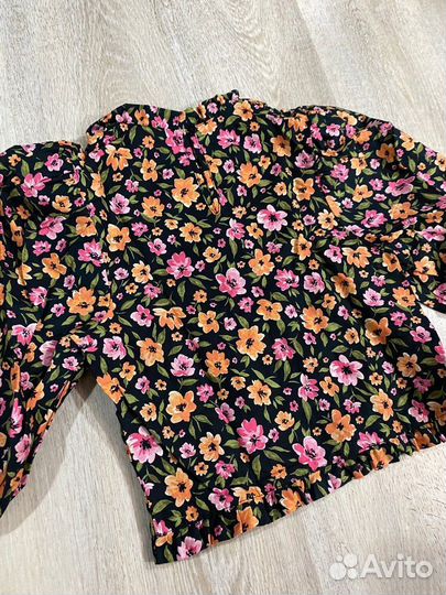 Блузка цветочная H&M