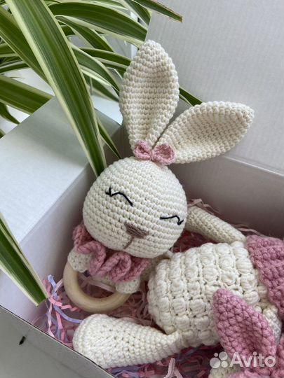 Вязаный набор для новорожденного