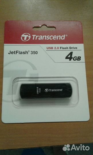 Флешка Transcend JetFlash 350 (4 GB)