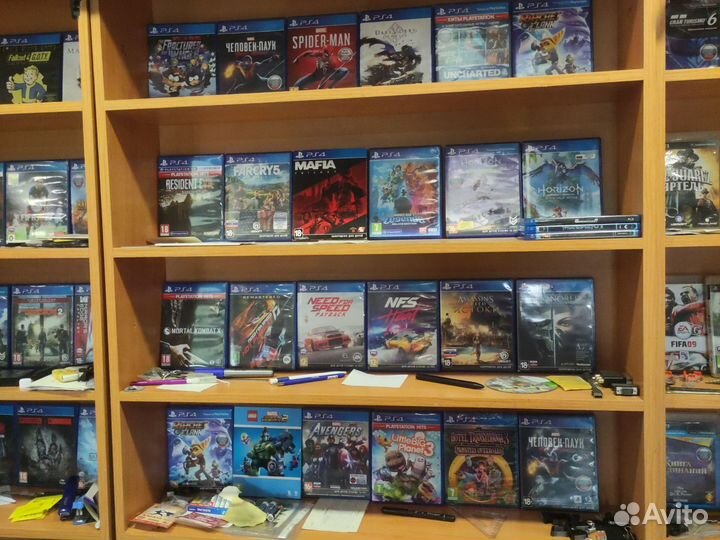 Обмен игр для PlayStation 4. Магазин