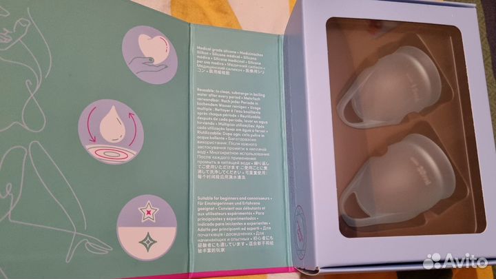 Новые менструальные чаши satisfyer Feel confident